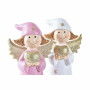 Décorations de Noël DKD Home Decor Porcelaine Ange (7 x 5 x 14 cm) (2 Unités)