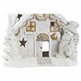 Décorations de Noël DKD Home Decor Maison Enneigé Magnésium (38 x 21 x 45 cm) (2 Unités)