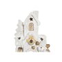 Décorations de Noël DKD Home Decor Maison Enneigé Magnésium (38 x 21 x 45 cm) (2 Unités)