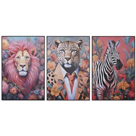 Décorations de Noël DKD Home Decor Résine (15,5 x 15,5 x 28 cm) (2 Unités)
