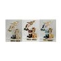 Décorations de Noël DKD Home Decor Résine (18 x 11 x 23,5 cm) (3 Unités)