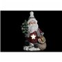 Décorations de Noël DKD Home Decor Père Noël Magnésium (27 x 20 x 43 cm) (2 Unités)