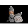 Décorations de Noël DKD Home Decor Polyester Magnésium (36 x 22 x 33 cm) (4 Unités)