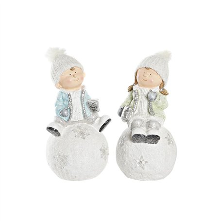 Décorations de Noël DKD Home Decor Enfants Magnésium (21