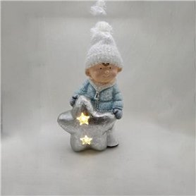 Décorations de Noël DKD Home Decor Enfants Magnésium (25