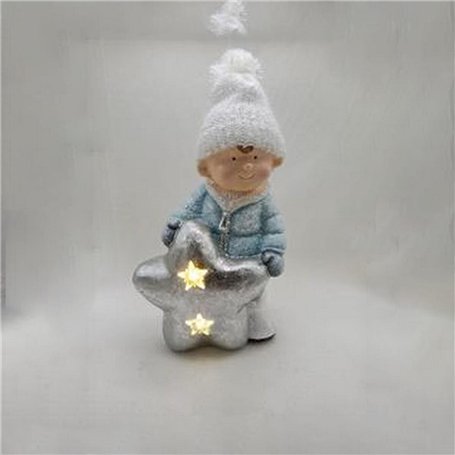 Décorations de Noël DKD Home Decor Enfants Magnésium (25