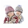 Décorations de Noël DKD Home Decor Polyester Résine Enfants (15 x 12 x 35 cm) (2 Unités)