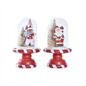 Décorations de Noël DKD Home Decor Résine (13
