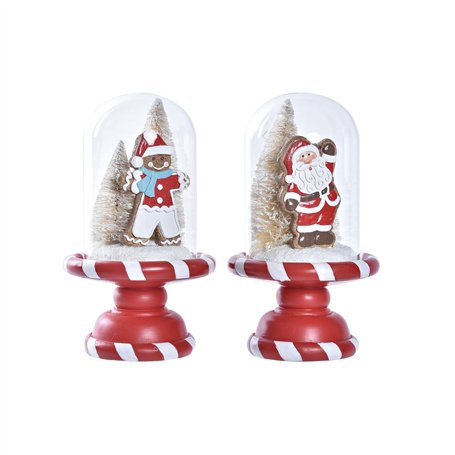 Décorations de Noël DKD Home Decor Résine (13