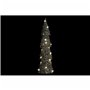 Décoration lumineuse DKD Home Decor Noël Champagne Arbre Blanc (16 x 16 x 60 cm) (2 Unités)