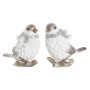 Décorations de Noël DKD Home Decor Résine Oiseau (13