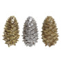 Décorations de Noël DKD Home Decor Ananas Résine (13 x 7
