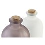Décoration lumineuse DKD Home Decor Noël Marron Blanc (11 x 11 x 25 cm) (2 Unités)