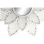 Ensemble de miroirs DKD Home Decor Miroir Champagne Doré PP 2 Unités (25 x 1 x 25 cm)