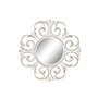 Ensemble de miroirs DKD Home Decor Verre Doré Blanc PP 2 Unités Moderne Décapé (35 x 2 x 35 cm)