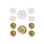 Figurine Décorative DKD Home Decor (5 Pièces) (2 Unités) Moderne (35 x 2 x 35 cm)