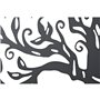 Décoration murale DKD Home Decor Noir Métal Blanc Indien Lune (2 Unités) (60 x 1 x 60 cm)