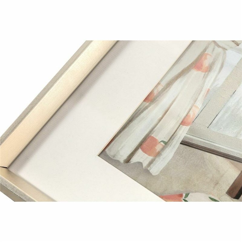 Image secondaire de Cadre DKD Home Decor Salles de bains (2 Unités) (40 x 2 x 40 cm)