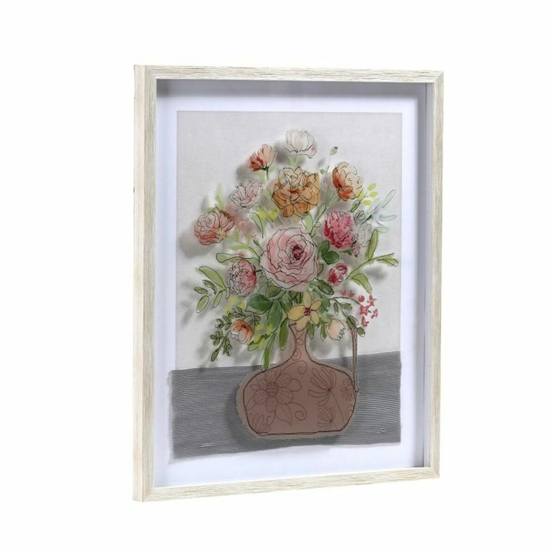 Image secondaire de Cadre DKD Home Decor Vase (53 x 3 x 63 cm) (2 Unités)