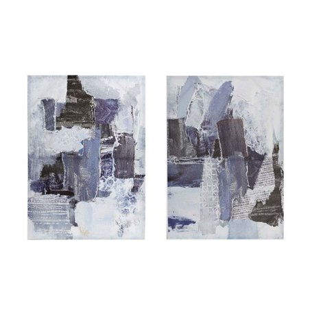 Cadre DKD Home Decor Abstrait (50 x 2