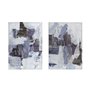 Cadre DKD Home Decor Abstrait (50 x 2