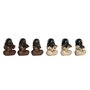 Figurine Décorative DKD Home Decor Rouge Beige Résine Moine Oriental (12 x 7