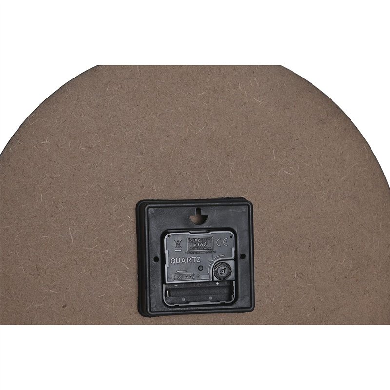 Image secondaire de Horloge Murale DKD Home Decor Multicouleur Fleurs Bois MDF (34 x 4 x 34 cm) (3 Unités)