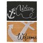 Paillasson DKD Home Decor Caoutchouc Multicouleur (60 x 40 x 1