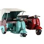 Figurine Décorative DKD Home Decor Bleu Rouge Vintage 38 x 16 x 22 cm (2 Unités)