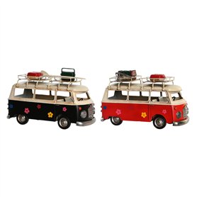 Figurine Décorative DKD Home Decor Rouge Blue marine Vintage 28 x 14 x 18 cm (2 Unités) Figurine Décorative DKD Home Decor Rouge Blue marine Vintage 28 x 14 x 18 cm (2 Unités)