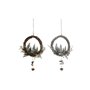Décoration Suspendue DKD Home Decor Multicouleur PVC 40 x 11 x 65 cm (2 Unités)