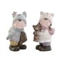 Décorations de Noël DKD Home Decor Multicouleur Enfants 23 x 21 x 36 cm (2 Unités)