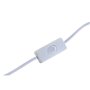 Lampe de bureau Home ESPRIT Blanc Beige Céramique Verre 220 V 20 x 11 x 31 cm (2 Unités)