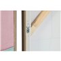 Cadre Home ESPRIT Bleu Crème 30 x 3 x 40 cm (3 Unités)