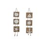 Décoration Suspendue Home ESPRIT Blanc Naturel méditerranéen 15