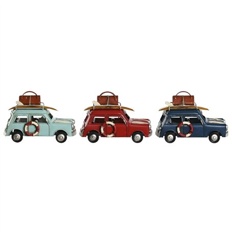Figurine Décorative Home ESPRIT Bleu Rouge Bleu ciel 16 x 8
