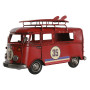 Figurine Décorative Home ESPRIT Rouge Bleu ciel Blue marine 27 x 10 x 16 cm (3 Unités)