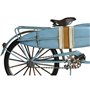Figurine Décorative Home ESPRIT Bleu Rouge Blue marine 30 x 13 x 22 cm (3 Unités)