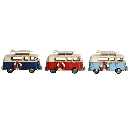 Figurine Décorative Home ESPRIT Bleu Rouge Blue marine 27 x 11