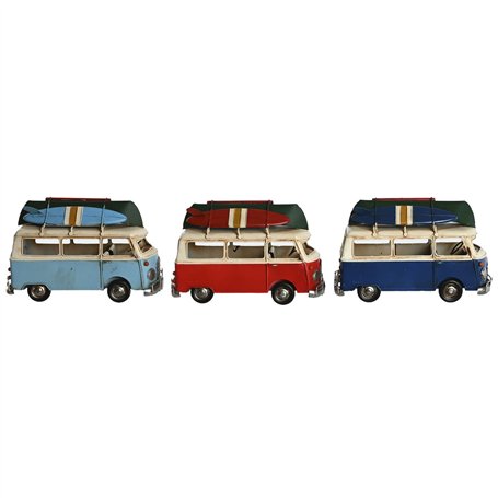 Figurine Décorative Home ESPRIT Bleu Rouge Blue marine 28 x 13