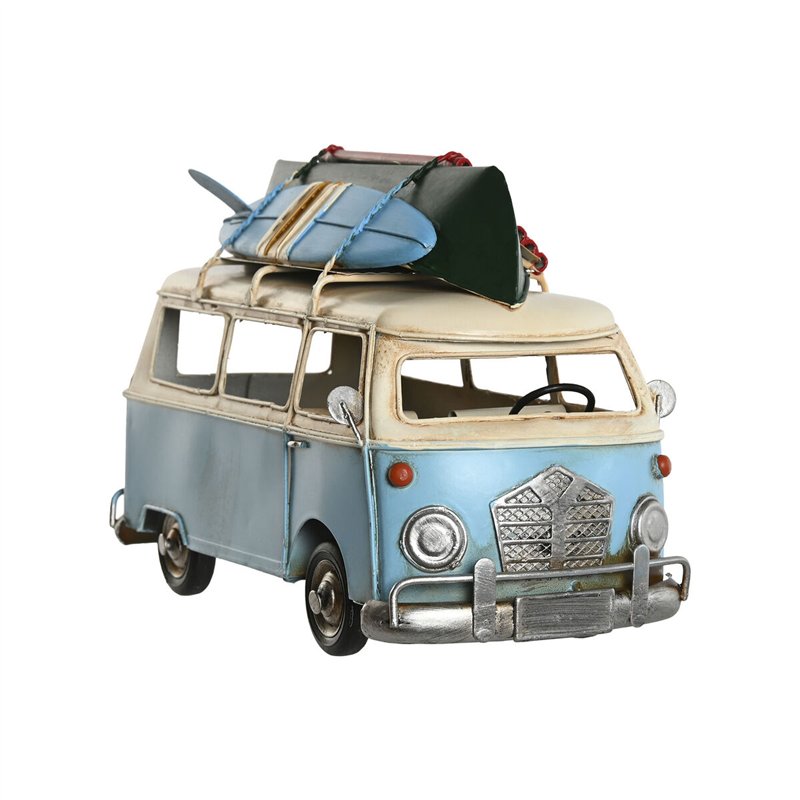 Image secondaire de Figurine Décorative Home ESPRIT Bleu Rouge Blue marine 28 x 13,5 x 17,5 cm (3 Unités)