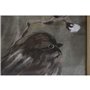 Cadre Home ESPRIT Vert Oiseaux Shabby Chic 50 x 2 x 50 cm (4 Unités)