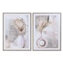 Cadre Home ESPRIT Blanc Gris Vase Scandinave 45 x 2