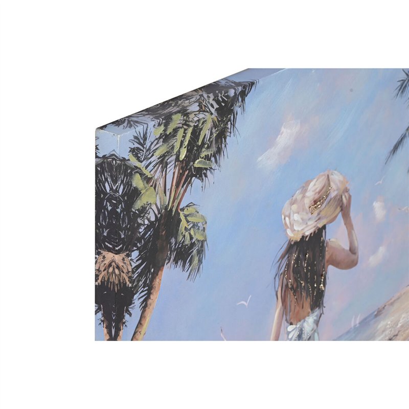 Image secondaire de Cadre Home ESPRIT méditerranéen 70 x 3 x 100 cm (2 Unités)