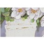 Cadre Home ESPRIT Blanc Gris Romantique 140 x 3 x 70 cm (2 Unités)