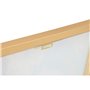 Cadre Home ESPRIT Turquoise Fleurs Laqué 52,5 x 3 x 72,5 cm (2 Unités)