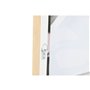 Cadre Home ESPRIT Jaune Vert Rose Shabby Chic Vase 83 x 4,5 x 83 cm (2 Unités)
