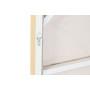 Cadre Home ESPRIT Blanc Naturel Feuille d'une plante Scandinave 83 x 4,5 x 83 cm (2 Unités)