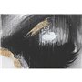 Cadre Home ESPRIT Blanc Noir Gris Doré Femme (2 Unités)