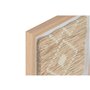 Cadre Home ESPRIT Blanc Naturel Scandinave 40 x 3 x 40 cm (2 Unités)